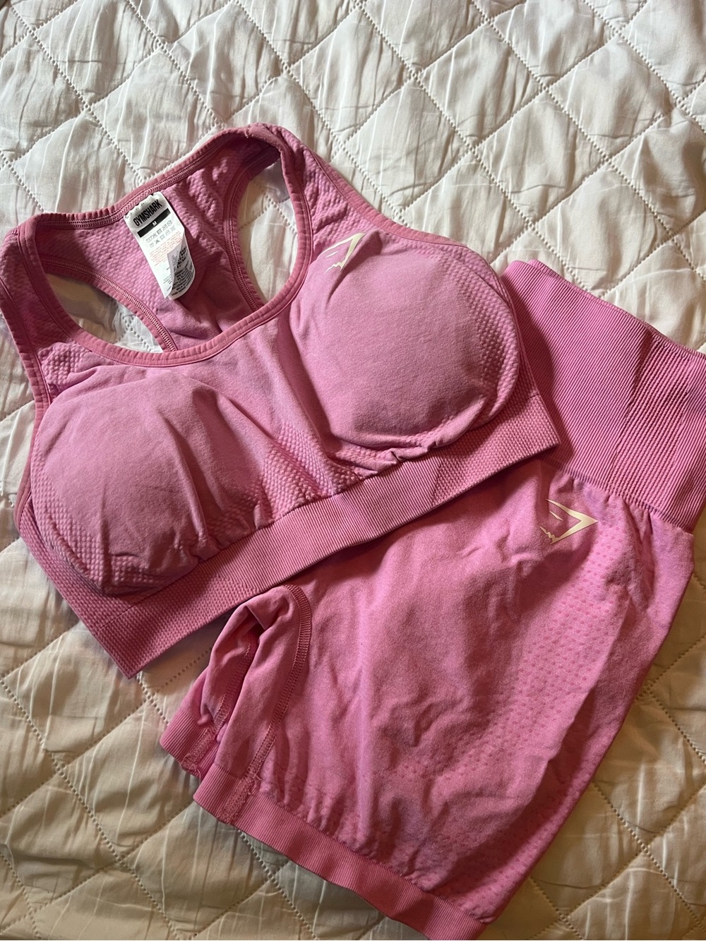 Gymshark Pink Set